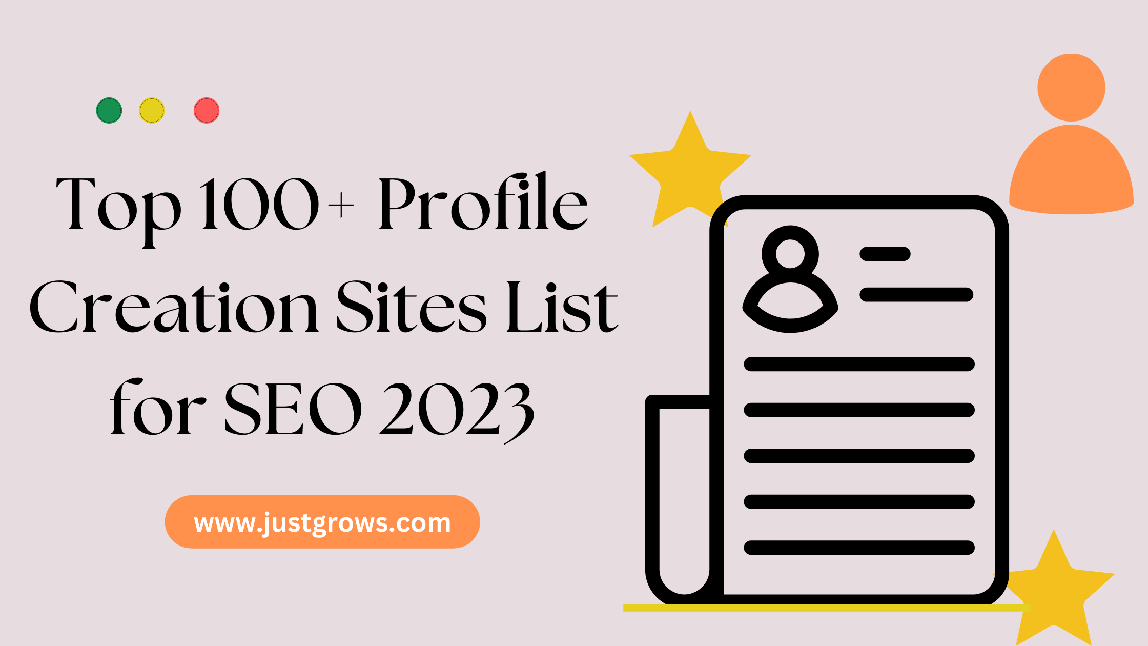 Read more about the article Top 100+ Profile Creation Sites List for SEO 2023